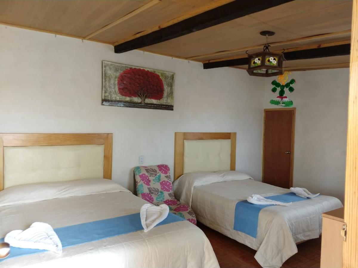Cabanas Tipo Habitacion Planta Alta En Zacatlán Exterior foto